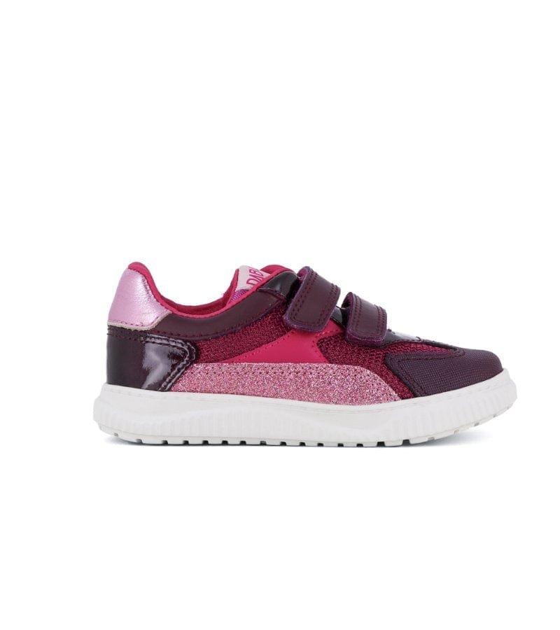 Pablosky Kids 8.5UK / BURGUNDY Pablosky Girls Leather Runner Wendy 298490