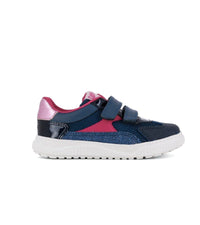 Pablosky Kids 8.5UK / NAVY Pablosky Girls Leather Runner Wendy 298420