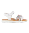 Pablosky Kids 8UK / WHITE Pablosky Girls Dressy Sandal White - 408409