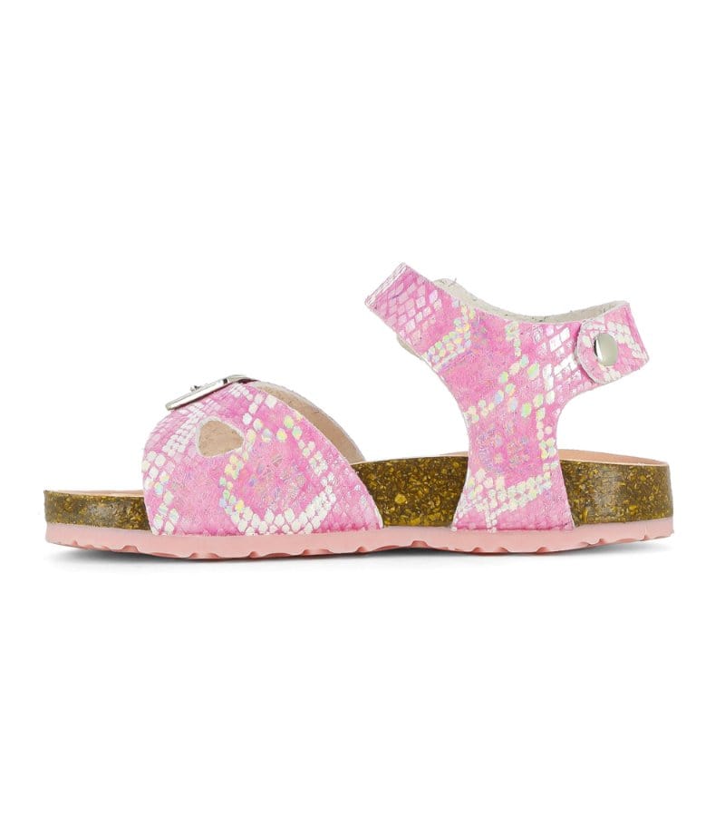 Pablosky Kids Pablosky Girls Pink Sandal With Footbed Support 406170