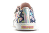 Pablosky Kids Pablosky Junior Girls Navy Floral Canvas Shoe 973120