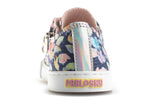 Pablosky Kids Pablosky Junior Girls Navy Floral Canvas Shoe 973120