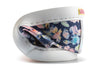 Pablosky Kids Pablosky Junior Girls Navy Floral Canvas Shoe 973120