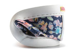 Pablosky Kids Pablosky Junior Girls Navy Floral Canvas Shoe 973120
