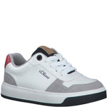 S Oliver Kids 12.5UK / WHITE S Oliver Boys Smart Casual Shoe 5-43100-30