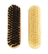 Shoe String Shoe Care ONE SIZE / MULTI Shoe String Brushes 2 Pair Pack Pure Bristles Light & Dark 89967
