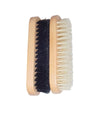 Shoe String Shoe Care ONE SIZE / MULTI Shoe String Brushes 2 Pair Pack Pure Bristles Light & Dark 89967