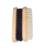 Shoe String Shoe Care ONE SIZE / MULTI Shoe String Brushes 2 Pair Pack Pure Bristles Light & Dark 89967