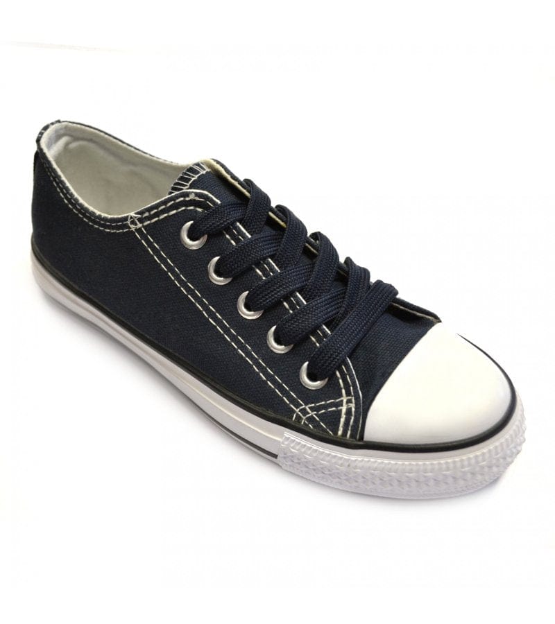 Shoe String Shoe Care ONE SIZE / NAVY Shoe String 100cm Navy Flat Laces 300046
