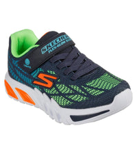 Skechers Kids 10UK / NAVY Skechers Boys Light Up Flex Glow Elite Runner Vorlo 400137L