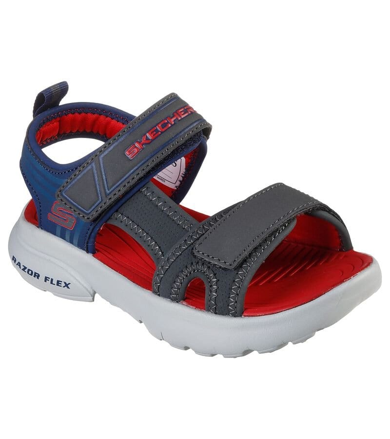 Skechers Kids 10UK / NAVY Skechers Boys Razor Splash Comfort Sandal 406510L