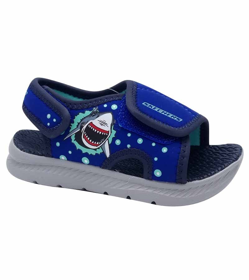 Skechers Kids 5UK / NAVY Skechers Infant Boy C-Flex Sandal - Sand Scout 406500N