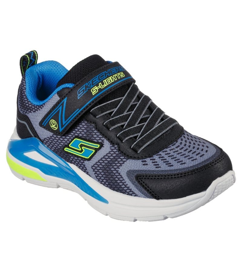 Skechers Kids 9.5UK / NAVY Skechers Boys S Lights Tri-Namics Runner 401660L