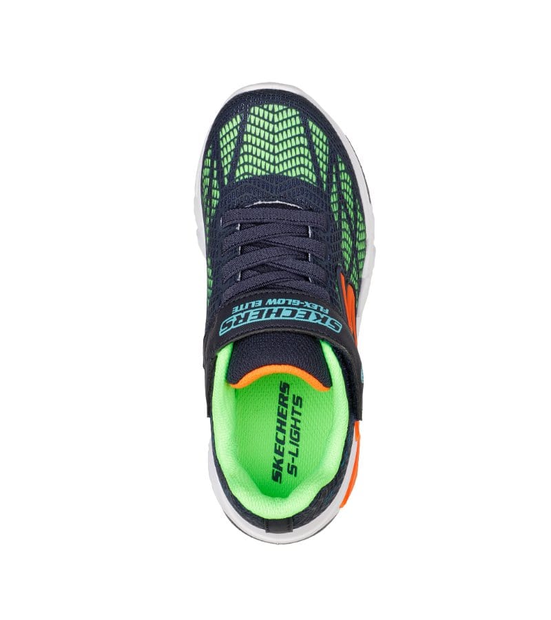 Skechers Kids Skechers Boys Light Up Flex Glow Elite Runner Vorlo 400137L