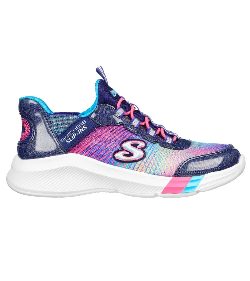 Skechers Kids Skechers Girls Slip Ins Dreamy Lites Runner - Colourful Prism 303514L
