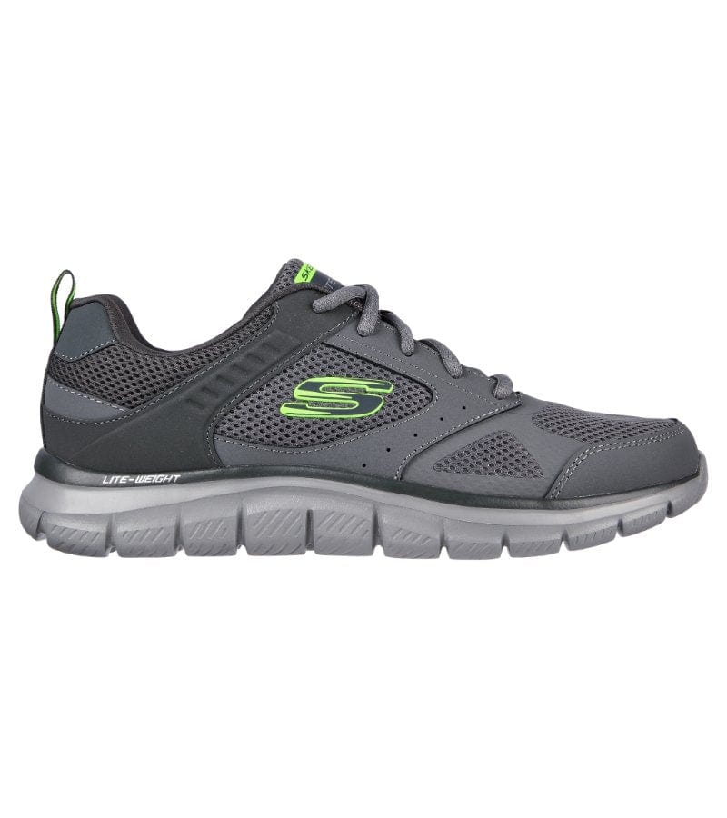 Skechers Mens Skechers Mens Lite-Weight Track Lace Up Runner - Syntac 232398