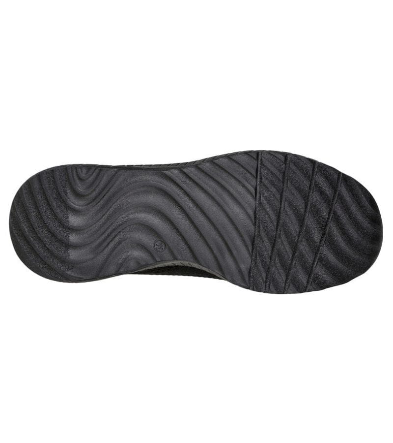 Skechers Womens Skechers Womens Bobs Sport Squad Black Runner - Face Off 117209