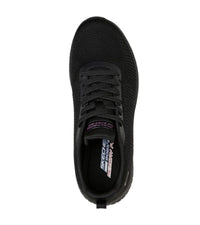Skechers Womens Skechers Womens Bobs Sport Squad Black Runner - Face Off 117209