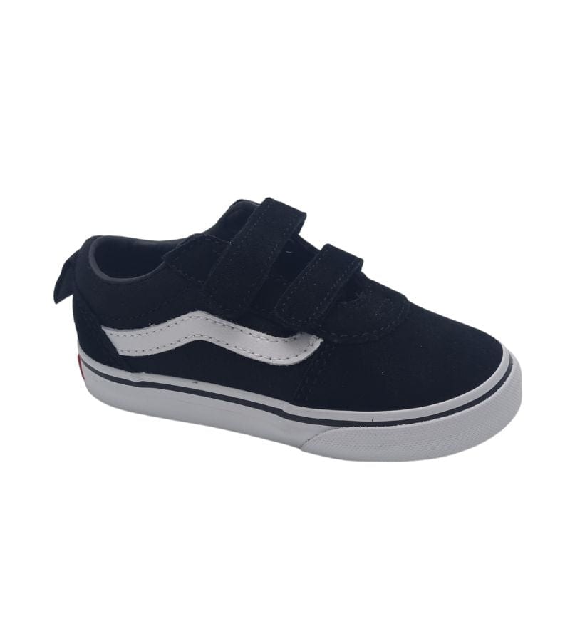 Vans Kids 7UK / BLACK Vans Infant Boys Ward Old Skool Velcro Shoe VN0A38J91JU1