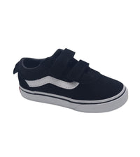 Vans Kids 7UK / BLACK Vans Infant Boys Ward Old Skool Velcro Shoe VN0A38J91JU1
