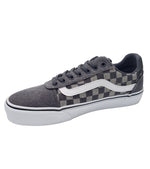 Vans Mens Vans Mens Asher Checkerboard Deluxe Washed Shoe VN0A3WLHAPT1
