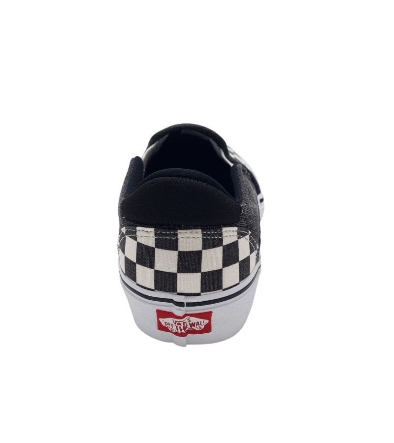 Vans Mens Vans Mens Asher Deluxe Washed Checkerboard Shoe VN0A3TFZACG1